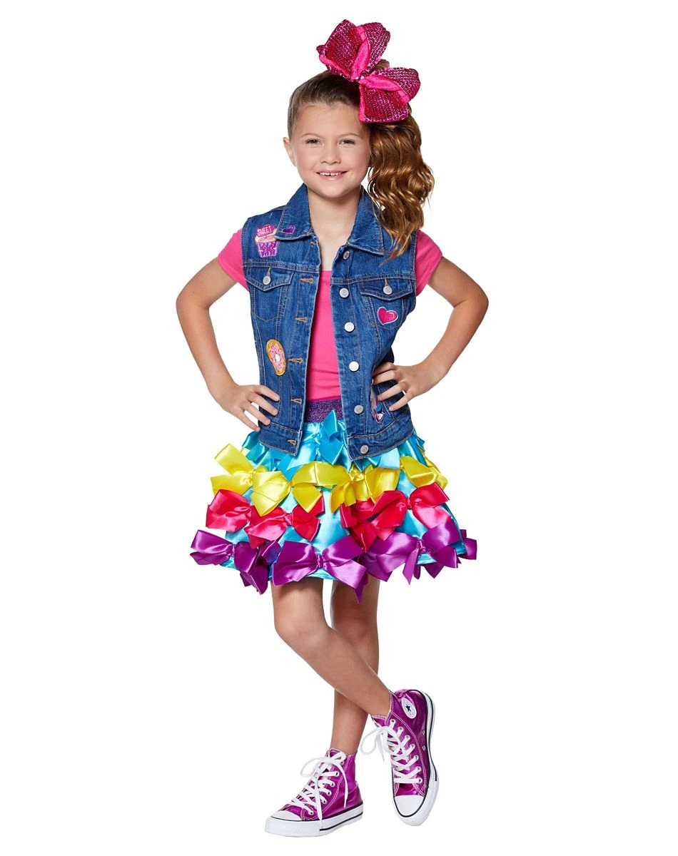 Spirit Halloween Kids JoJo Siwa Costume Kit – Nickelodeon 3 Spirit Halloween Kids JoJo Siwa Costume Kit – Nickelodeon