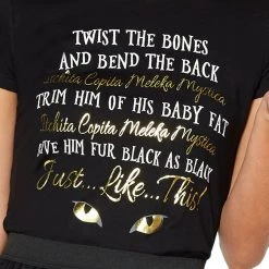 Spirit Halloween Twisted Bones Binx Spell T Shirt - Hocus Pocus 8 Spirit Halloween Twisted Bones Binx Spell T Shirt - Hocus Pocus -HALLOWEEN COSTUMES Sales Store 01383702 c