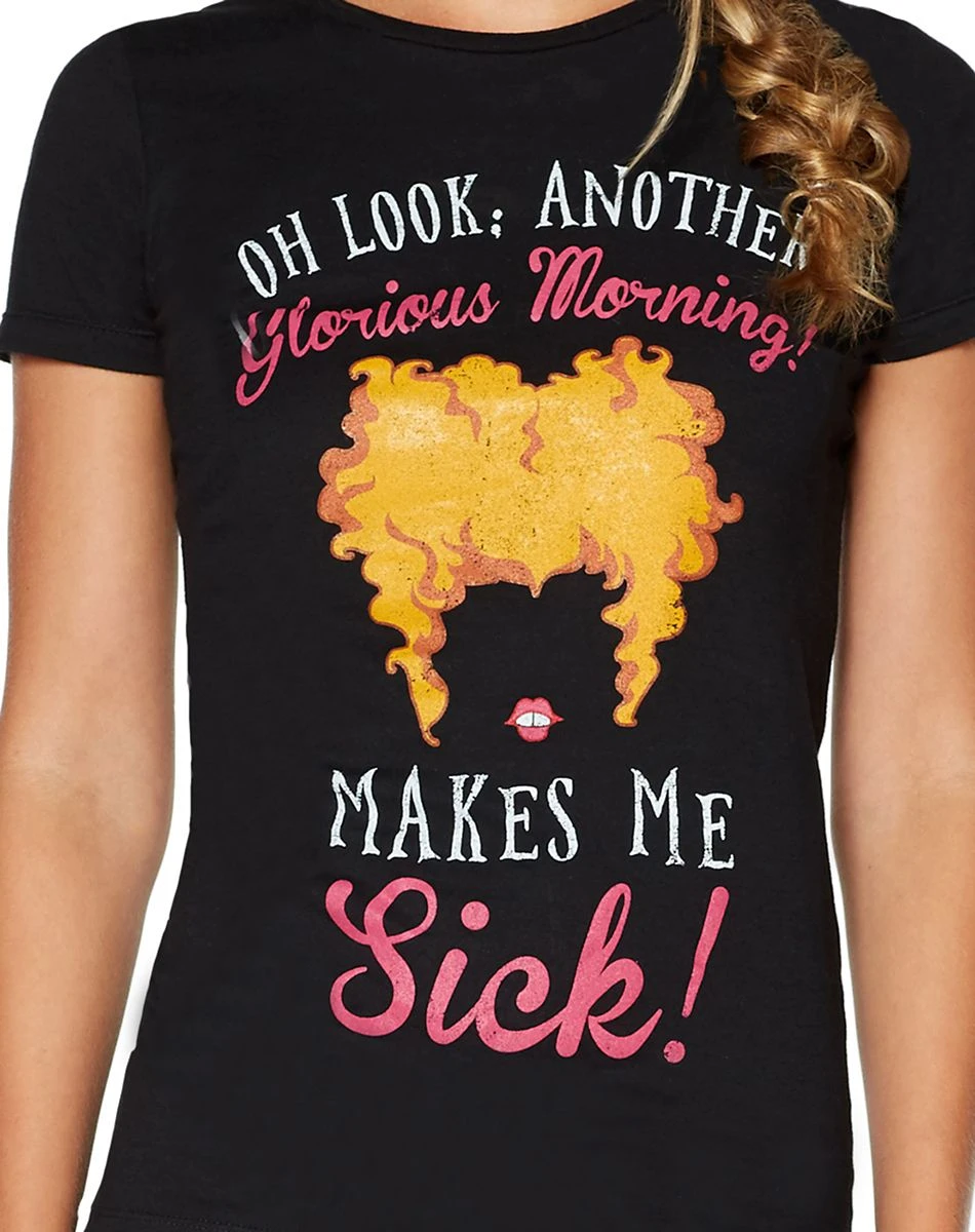 Spirit Halloween Glorious Morning T Shirt - Hocus Pocus 5 Spirit Halloween Glorious Morning T Shirt - Hocus Pocus - Image 3