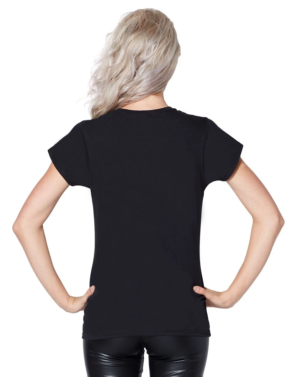 Spirit Halloween Black Flame T Shirt - Hocus Pocus 4 Spirit Halloween Black Flame T Shirt - Hocus Pocus - Image 2