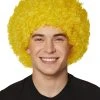 Spirit Halloween Yellow Curly Wig -HALLOWEEN COSTUMES Sales Store 01385053 a