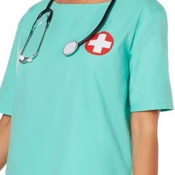 Spirit Halloween Adult ER Surgeon Costume -HALLOWEEN COSTUMES Sales Store 01385145 e
