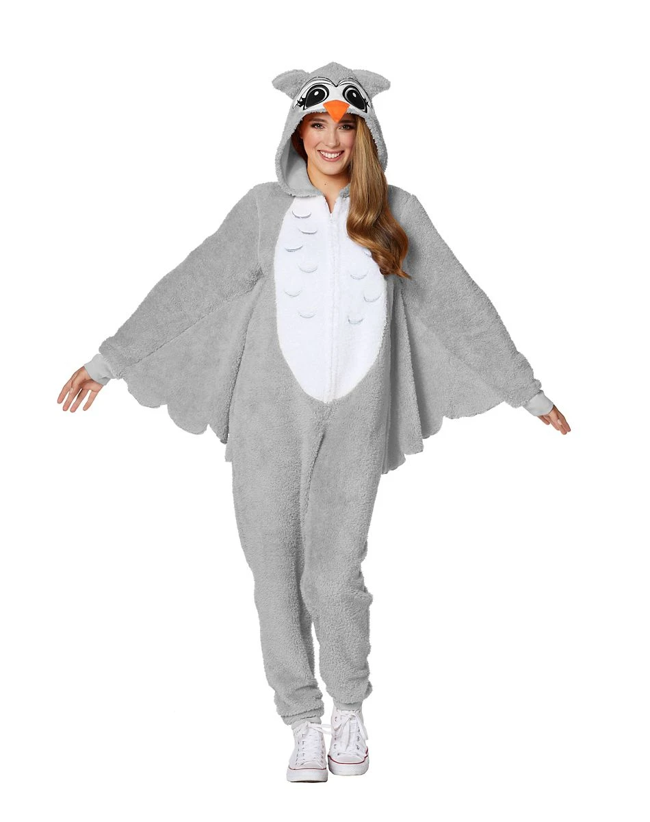 Spirit Halloween Adult Owl Union Suit 3 Spirit Halloween Adult Owl Union Suit