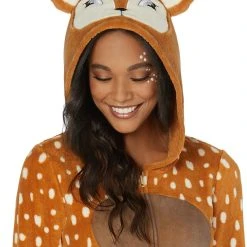 Spirit Halloween Adult Deer Union Suit -HALLOWEEN COSTUMES Sales Store 01385301 d