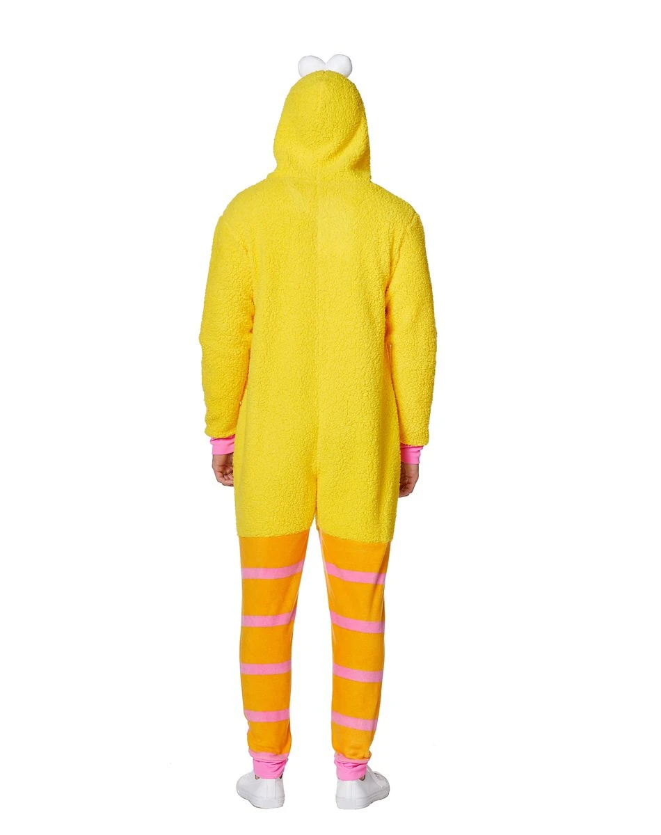 Spirit Halloween Adult Big Bird Union Suit - Sesame Street 4 Spirit Halloween Adult Big Bird Union Suit - Sesame Street - Image 2