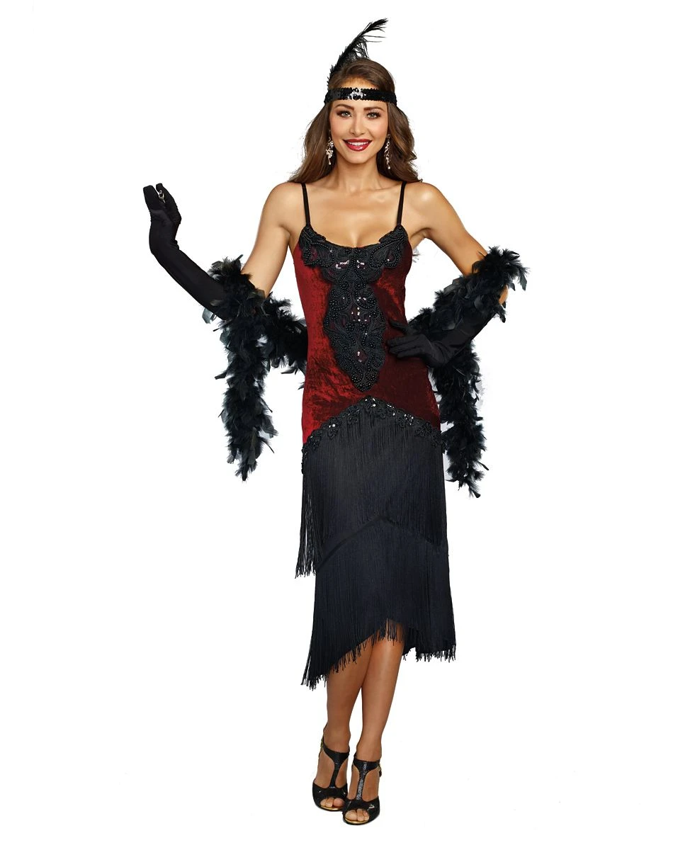 Spirit Halloween Adult Million Dollar Baby Flapper Costume 3 Spirit Halloween Adult Million Dollar Baby Flapper Costume