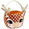 Spirit Halloween Deer Plush Treat Bucket -HALLOWEEN COSTUMES Sales Store 01387612 a