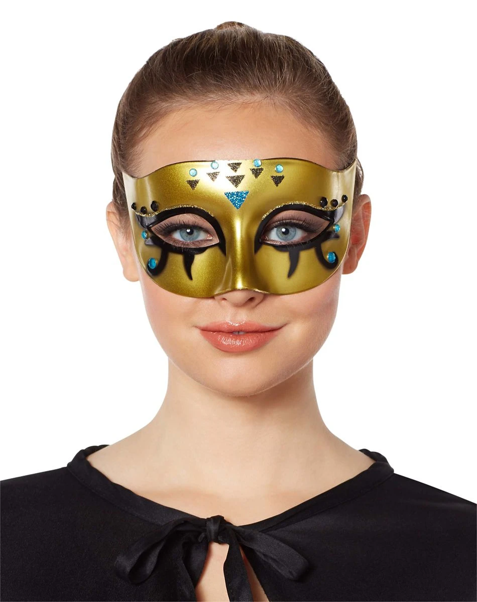 Spirit Halloween Roman Cleopatra Half Mask 3 Spirit Halloween Roman Cleopatra Half Mask