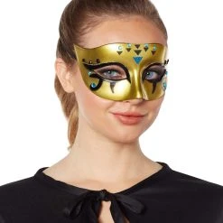 Spirit Halloween Roman Cleopatra Half Mask 7 Spirit Halloween Roman Cleopatra Half Mask -HALLOWEEN COSTUMES Sales Store 01388719 b