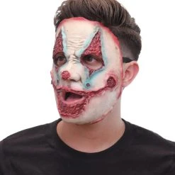 Spirit Halloween Killer Clown Half Mask -HALLOWEEN COSTUMES Sales Store 01389972 c