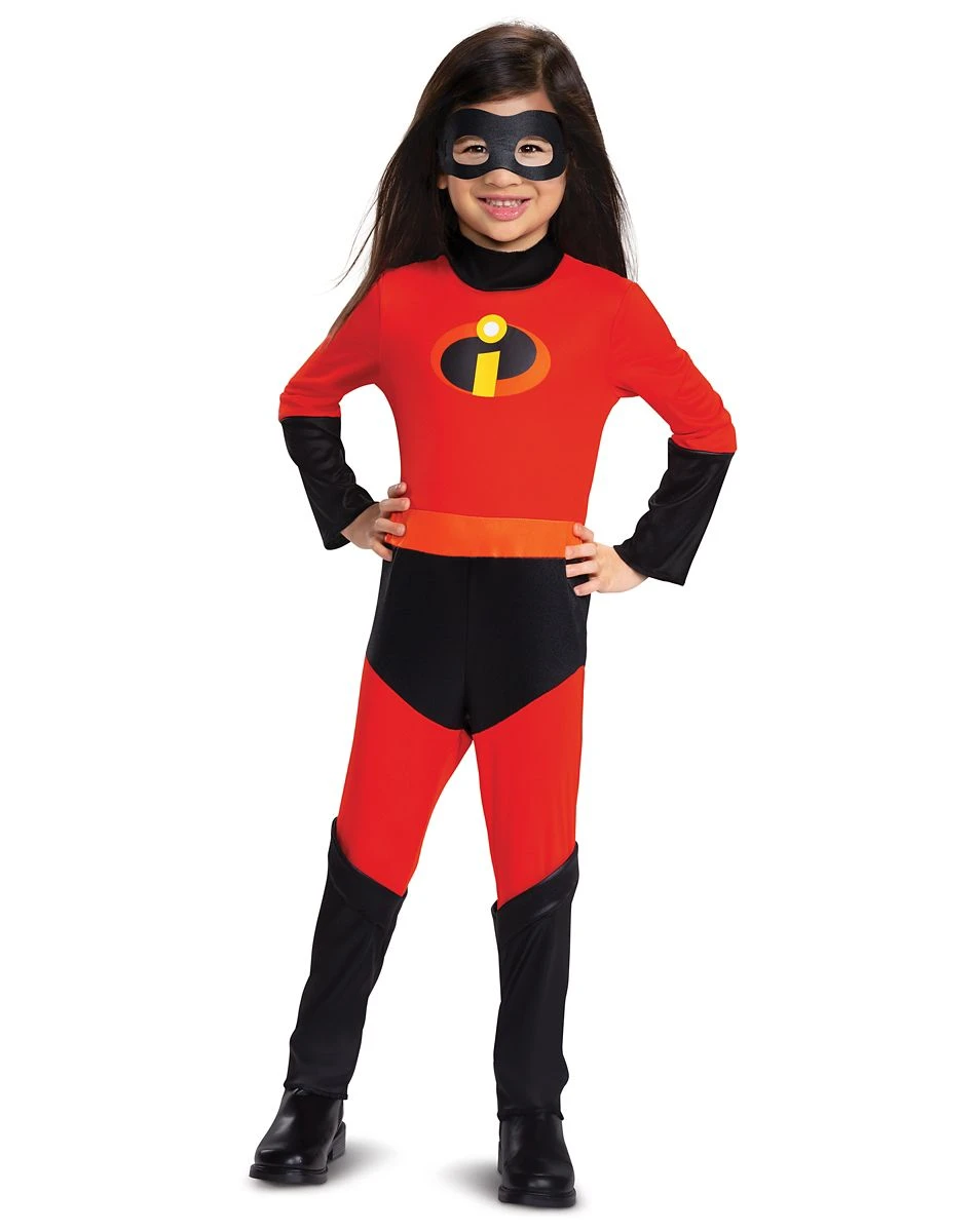Spirit Halloween Toddler Violet Dress Costume Deluxe - The Incredibles 2 4 Spirit Halloween Toddler Violet Dress Costume Deluxe - The Incredibles 2 - Image 2