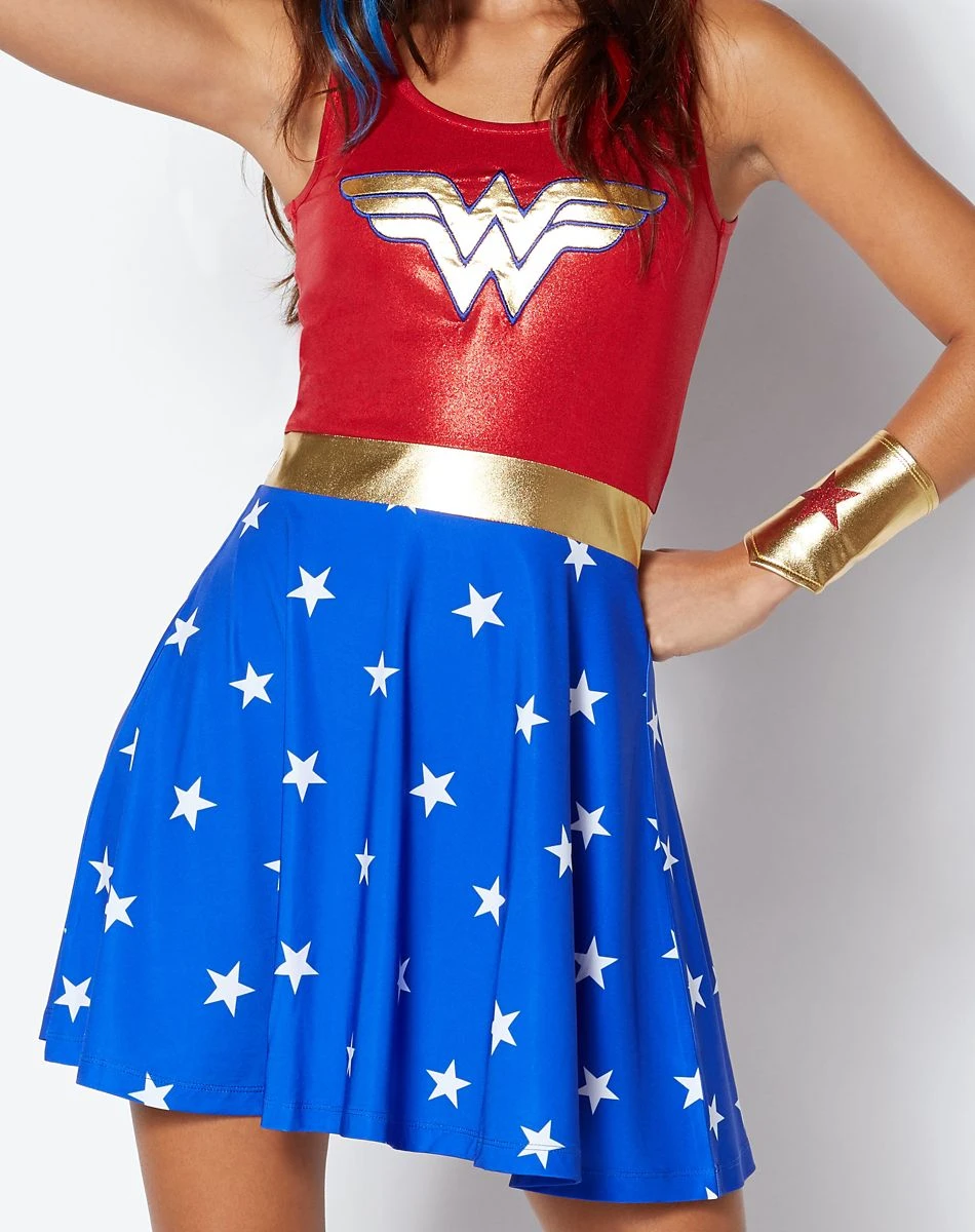 Spirit Halloween Wonder Woman Dress Kit - DC Comics 7 Spirit Halloween Wonder Woman Dress Kit - DC Comics - Image 5