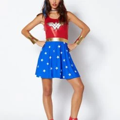 Spirit Halloween Wonder Woman Dress Kit - DC Comics 16 Spirit Halloween Wonder Woman Dress Kit - DC Comics -HALLOWEEN COSTUMES Sales Store 01391168 c