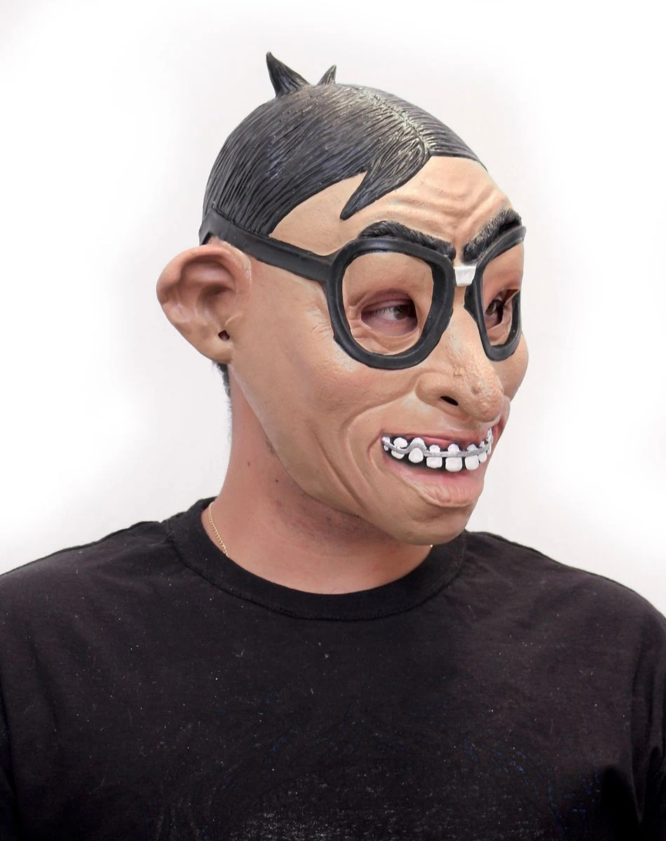 Spirit Halloween Nerd Full Mask 4 Spirit Halloween Nerd Full Mask - Image 2