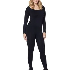 Spirit Halloween Black Seamless Catsuit 10 Spirit Halloween Black Seamless Catsuit -HALLOWEEN COSTUMES Sales Store 01394238 a