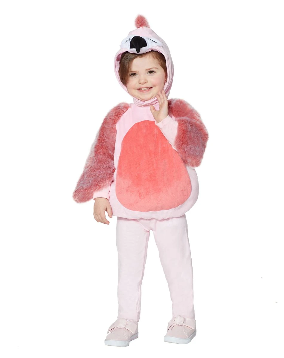 Spirit Halloween Baby Faux Fur Flamingo Costume 3 Spirit Halloween Baby Faux Fur Flamingo Costume