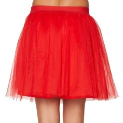 Spirit Halloween Red Tulle Skirt 9 Spirit Halloween Red Tulle Skirt -HALLOWEEN COSTUMES Sales Store 01394840 b