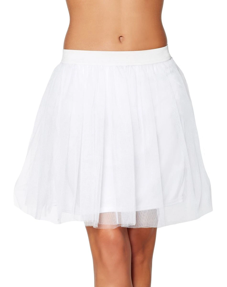 Spirit Halloween White Tulle Skirt 6 Spirit Halloween White Tulle Skirt - Image 4
