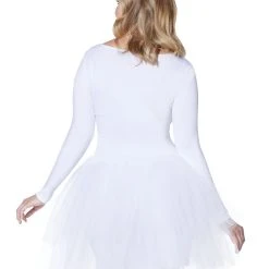 Spirit Halloween White Plus Size Tutu Starter Dress -HALLOWEEN COSTUMES Sales Store 01394899 c