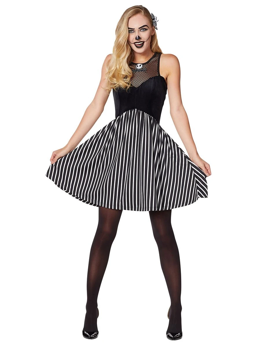 Spirit Halloween Jack Skellington Dress - The Nightmare Before Christmas 5 Spirit Halloween Jack Skellington Dress - The Nightmare Before Christmas - Image 3
