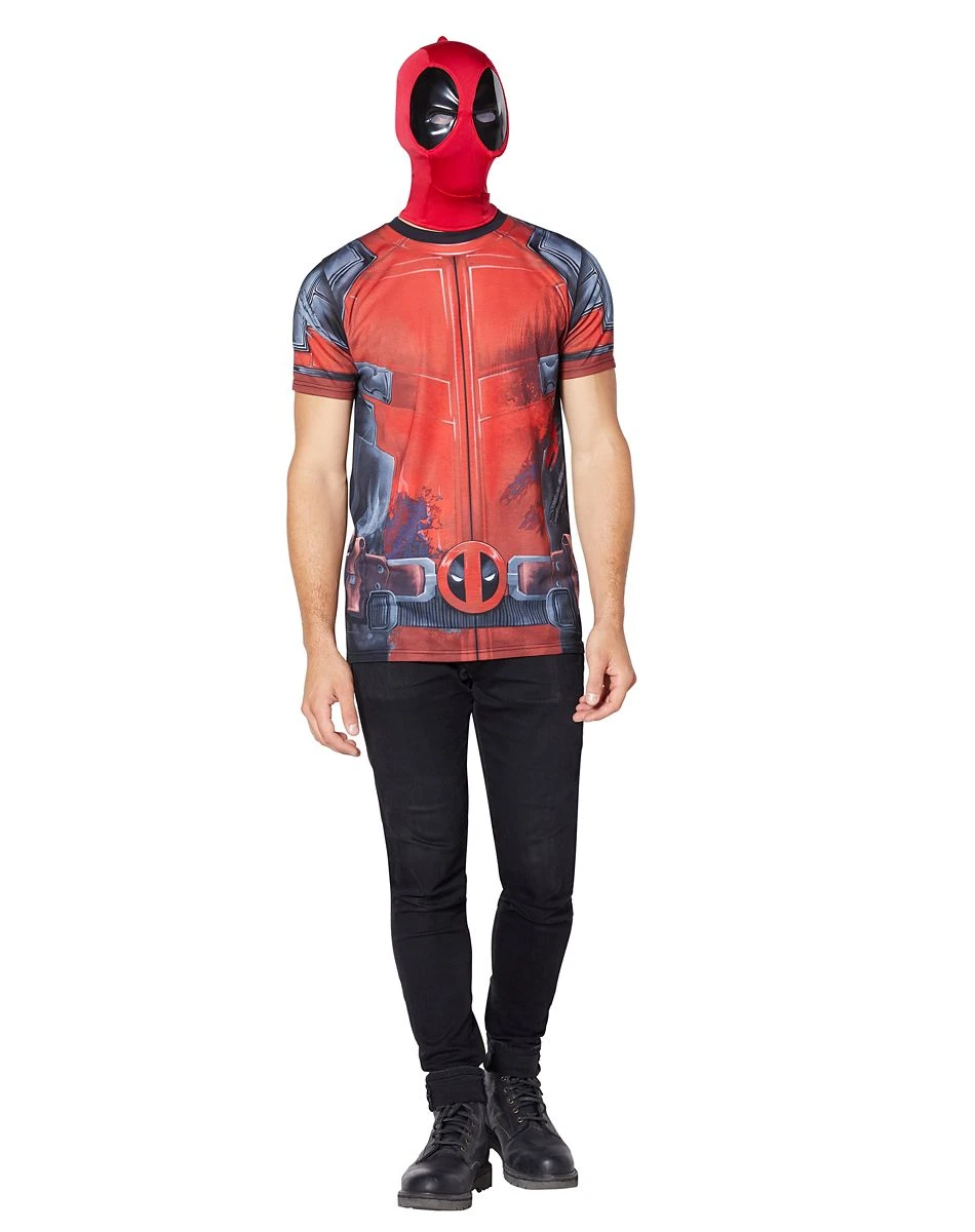 Spirit Halloween Deadpool T-Shirt - Marvel 6 Spirit Halloween Deadpool T-Shirt - Marvel - Image 4