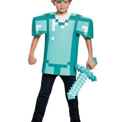 Spirit Halloween Kids Armor Shirt Set - Minecraft -HALLOWEEN COSTUMES Sales Store 01396662 g