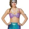 Spirit Halloween Purple Mermaid Bra -HALLOWEEN COSTUMES Sales Store 01399336 a