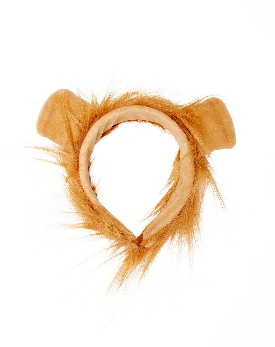Spirit Halloween Faux Fur Lion Ear Headband 4 Spirit Halloween Faux Fur Lion Ear Headband - Image 2
