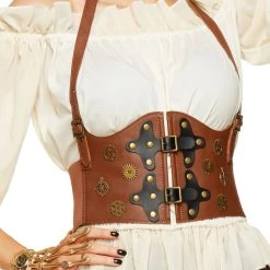 Spirit Halloween Steampunk Waist Cincher -HALLOWEEN COSTUMES Sales Store 01400126 c
