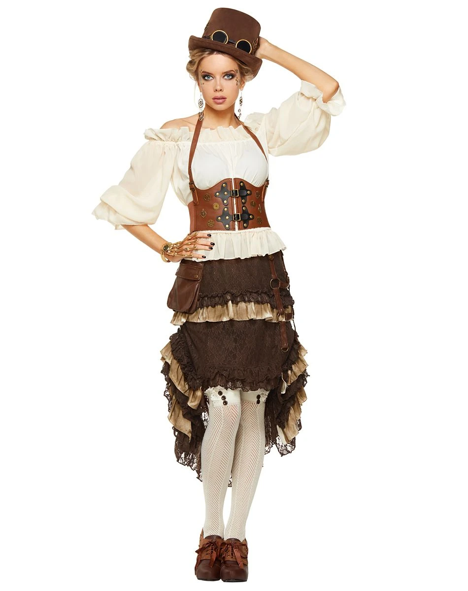 Spirit Halloween Steampunk Waist Cincher 10 Spirit Halloween Steampunk Waist Cincher - Image 8