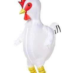 Spirit Halloween Adult Chicken Inflatable Costume
