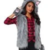 Spirit Halloween Adult Faux Fur Wolf Vest -HALLOWEEN COSTUMES Sales Store 01401173 a