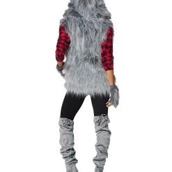 Spirit Halloween Adult Faux Fur Wolf Vest 9 Spirit Halloween Adult Faux Fur Wolf Vest -HALLOWEEN COSTUMES Sales Store 01401173 d