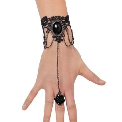 Spirit Halloween Vampire Lace Hand Chain