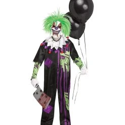 Spirit Halloween Kids Zombie Clown Costume