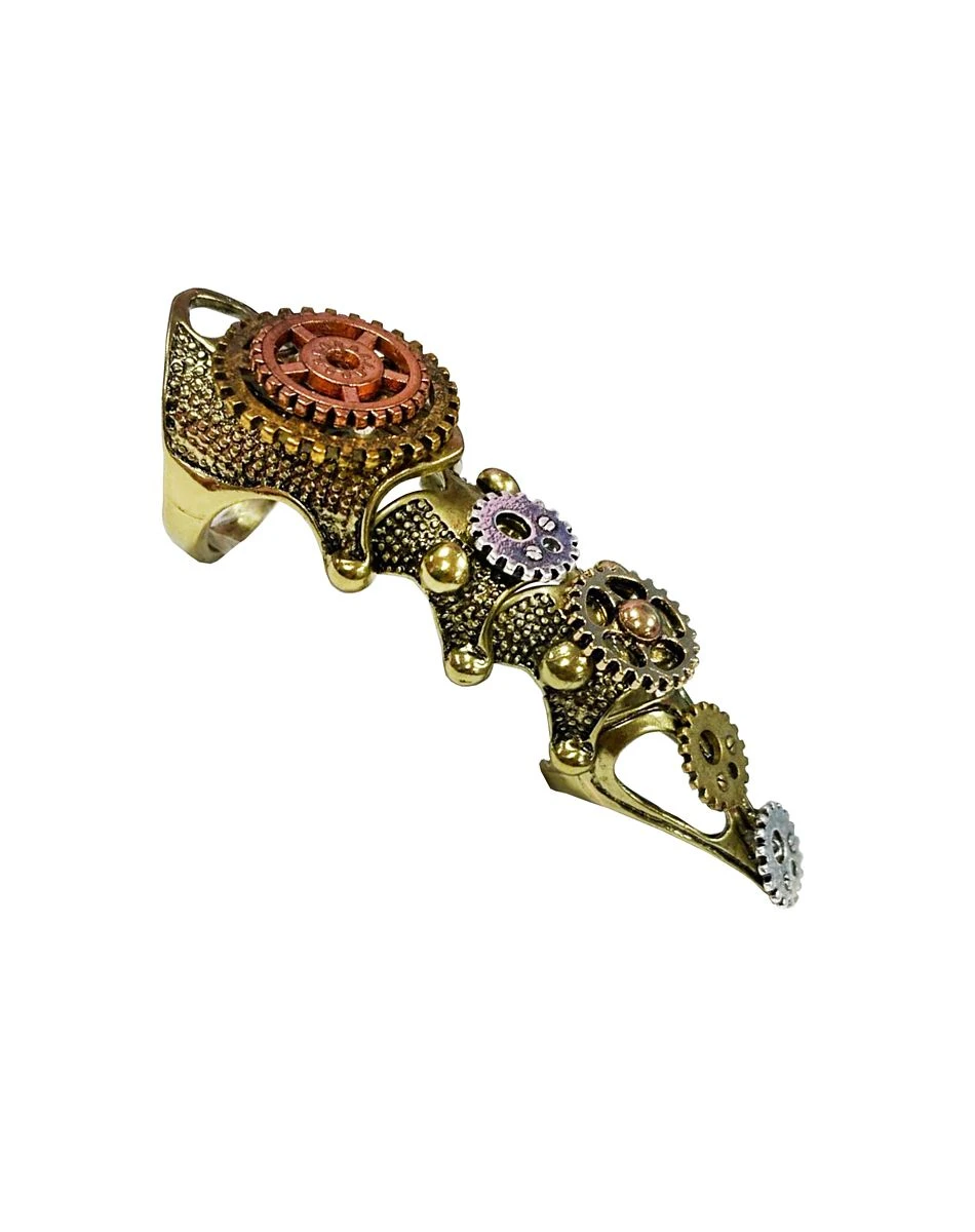 Spirit Halloween Steampunk Finger Armor Ring 3 Spirit Halloween Steampunk Finger Armor Ring
