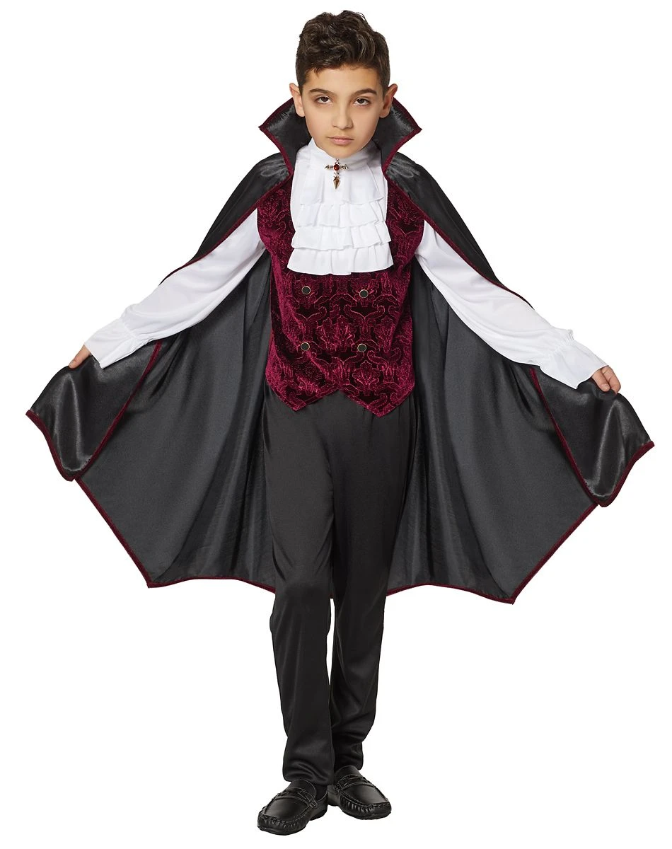 Spirit Halloween Kids Vampire Costume - Deluxe 3 Spirit Halloween Kids Vampire Costume - Deluxe