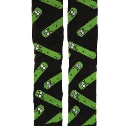 Spirit Halloween Pickle Rick Crew Socks - Rick and Morty