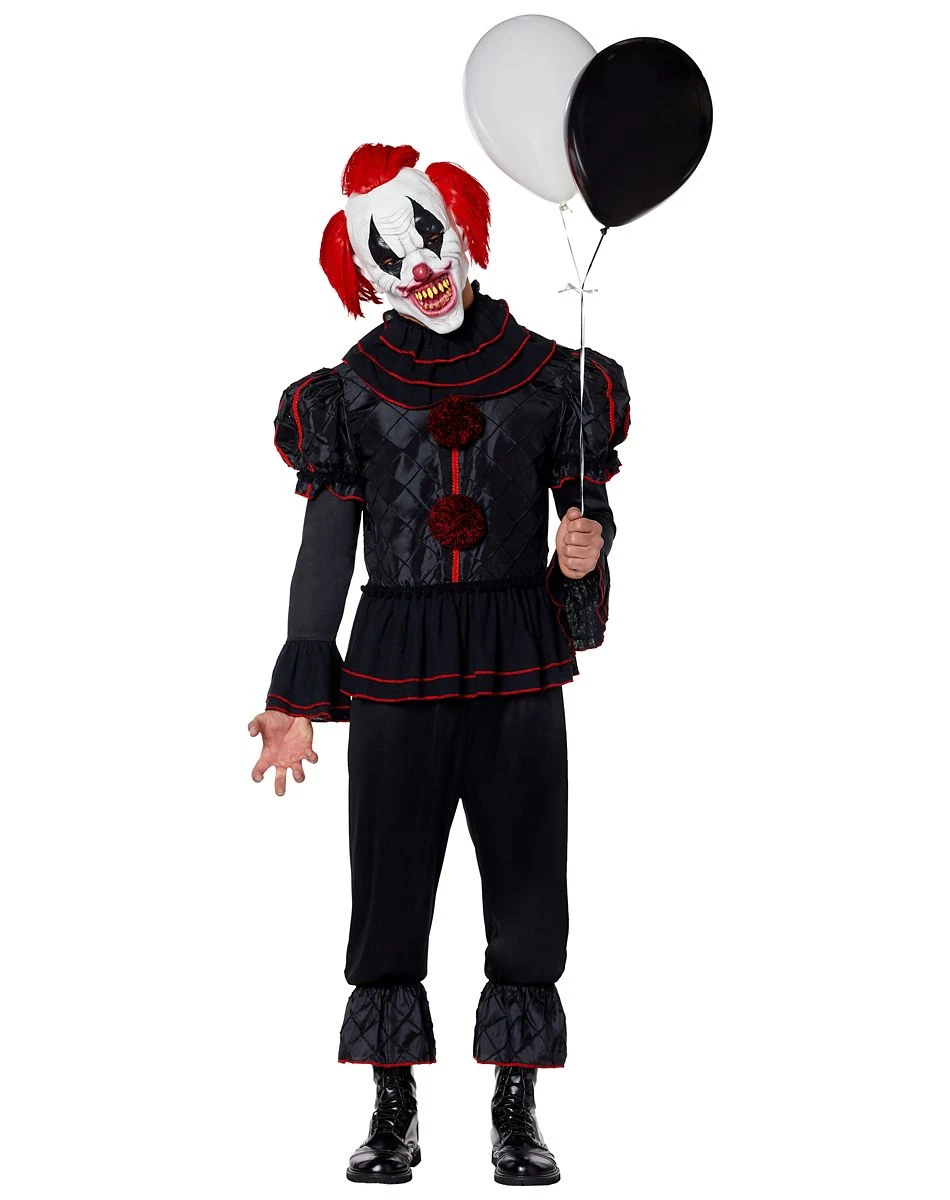 Spirit Halloween Adult Horror Clown Costume 3 Spirit Halloween Adult Horror Clown Costume