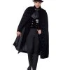 Spirit Halloween Victorian Vampire Cape -HALLOWEEN COSTUMES Sales Store 01406230 a