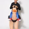Spirit Halloween Adult Ostrich Inflatable Costume -HALLOWEEN COSTUMES Sales Store 01406248 c