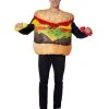 Spirit Halloween Adult Cheeseburger Costume -HALLOWEEN COSTUMES Sales Store 01406669 a