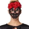 Spirit Halloween Lace Sugar Skull Half Mask