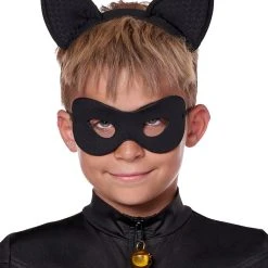 Spirit Halloween Kids Cat Noir Costume - Miraculous Ladybug -HALLOWEEN COSTUMES Sales Store 01407485 c