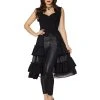 Spirit Halloween Black Ruffled Vest -HALLOWEEN COSTUMES Sales Store 01407667 a