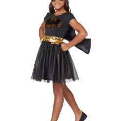 Spirit Halloween Kids Batgirl Dress Costume - DC Comics -HALLOWEEN COSTUMES Sales Store 01407923 d