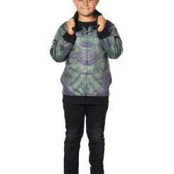 Spirit Halloween Kids Master Chief Hoodie - Halo 7 Spirit Halloween Kids Master Chief Hoodie - Halo -HALLOWEEN COSTUMES Sales Store 01408020 c