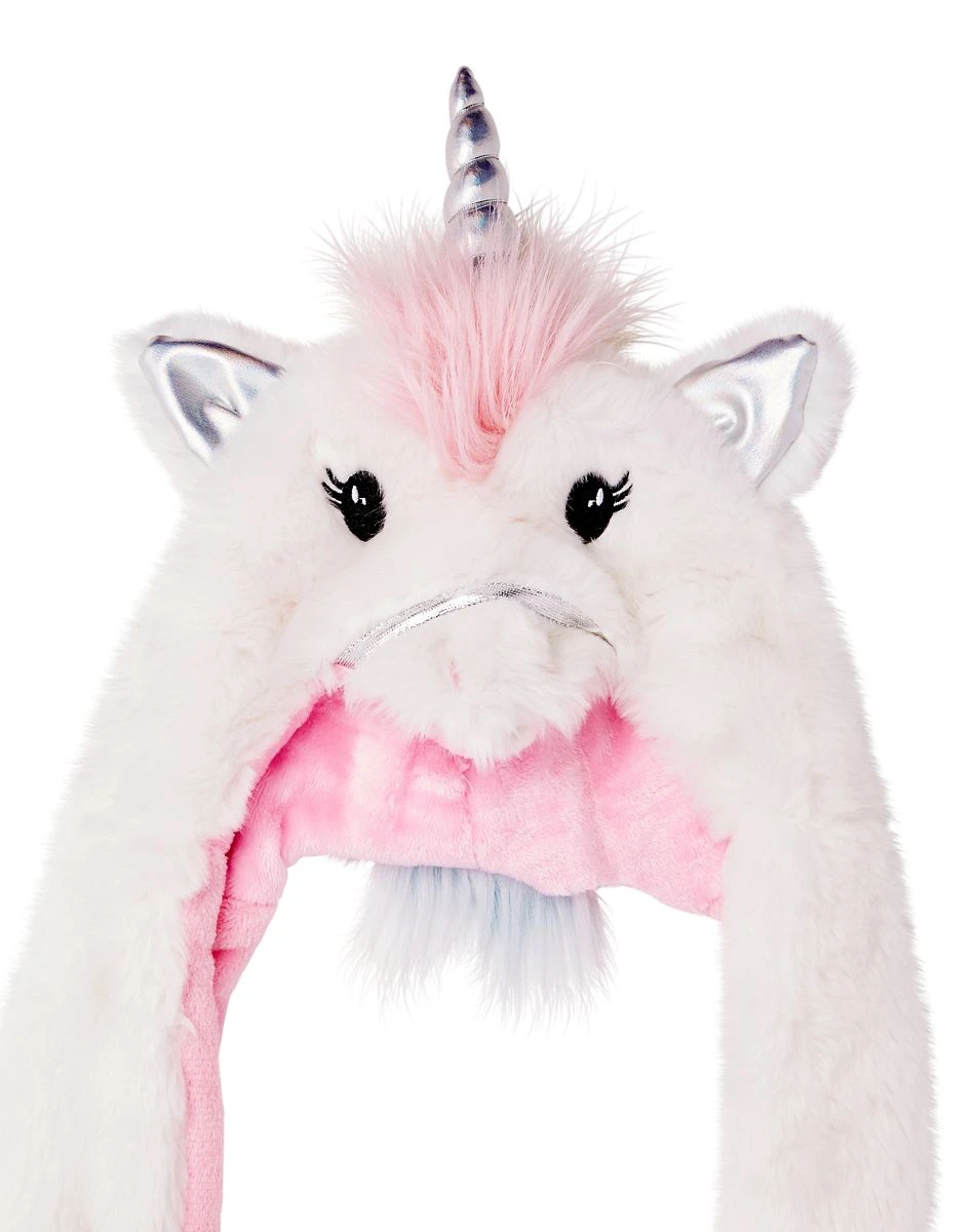 Spirit Halloween Kids Faux Fur Unicorn Hat 5 Spirit Halloween Kids Faux Fur Unicorn Hat - Image 3