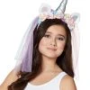 Spirit Halloween Kids Unicorn Veil -HALLOWEEN COSTUMES Sales Store 01410851 a