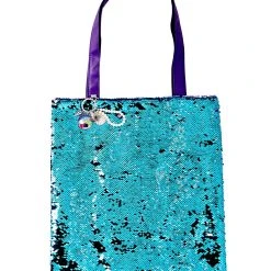 Spirit Halloween Mermaid Reversible Sequin Tote Bag -HALLOWEEN COSTUMES Sales Store 01410984 c